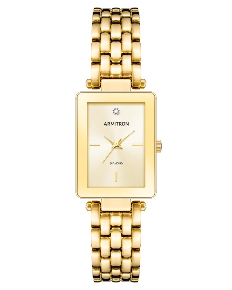 Armitron Women's Genuine Diamond Dial Bracelet Watch, 75-5769 - Image 1