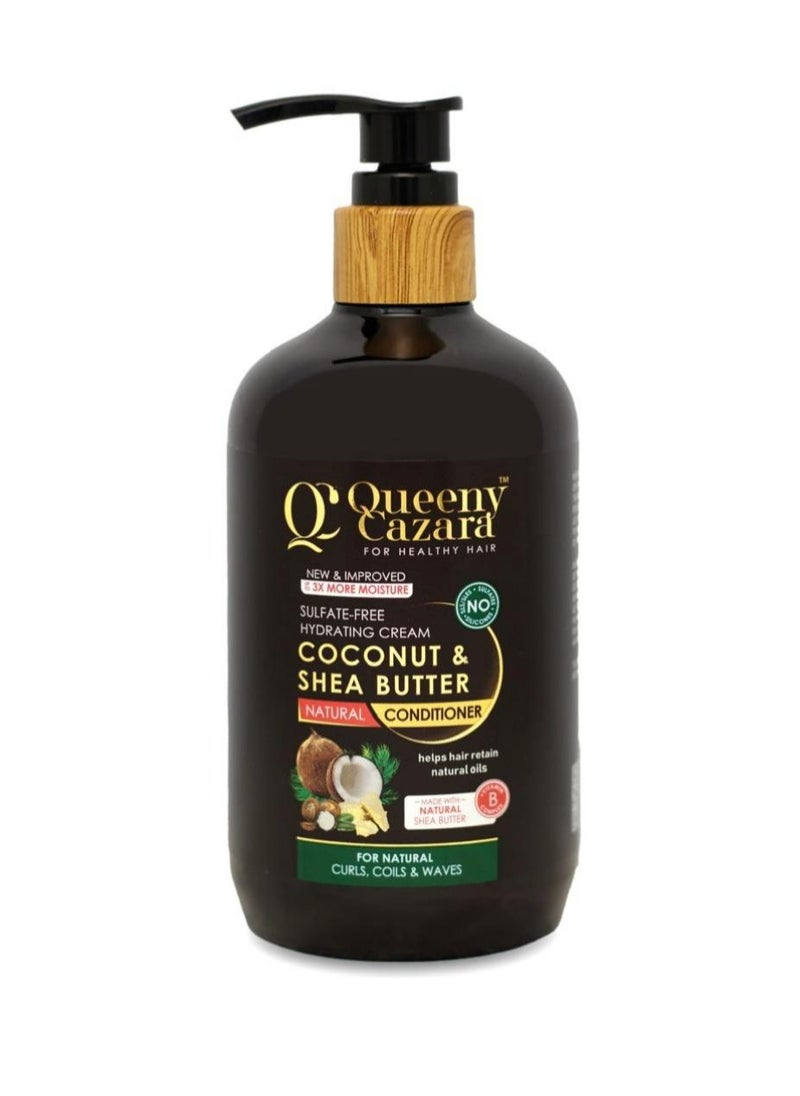 Coconut And Shea Butter Natural Conditioner 350 ML - pzsku/Z0A4FE935211FF9C3AA16Z/45/_/1728912843/1695db9c-0d28-43fd-968f-36404c4f3e28