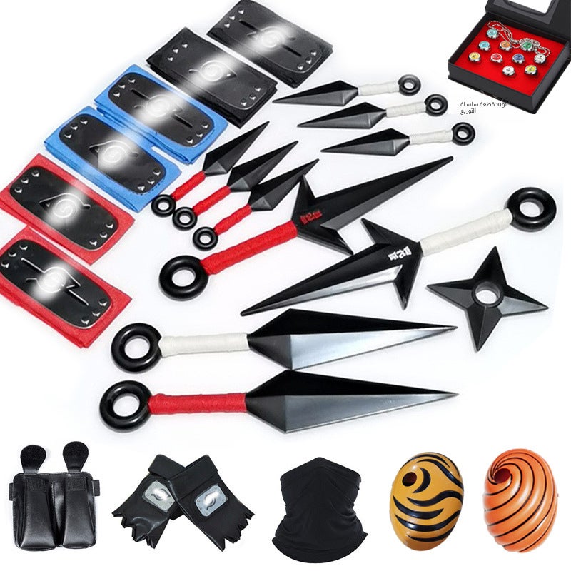 Naruto Shuriken Kunai Cosplay Prop - Anime Ninja Weapon - Image 1