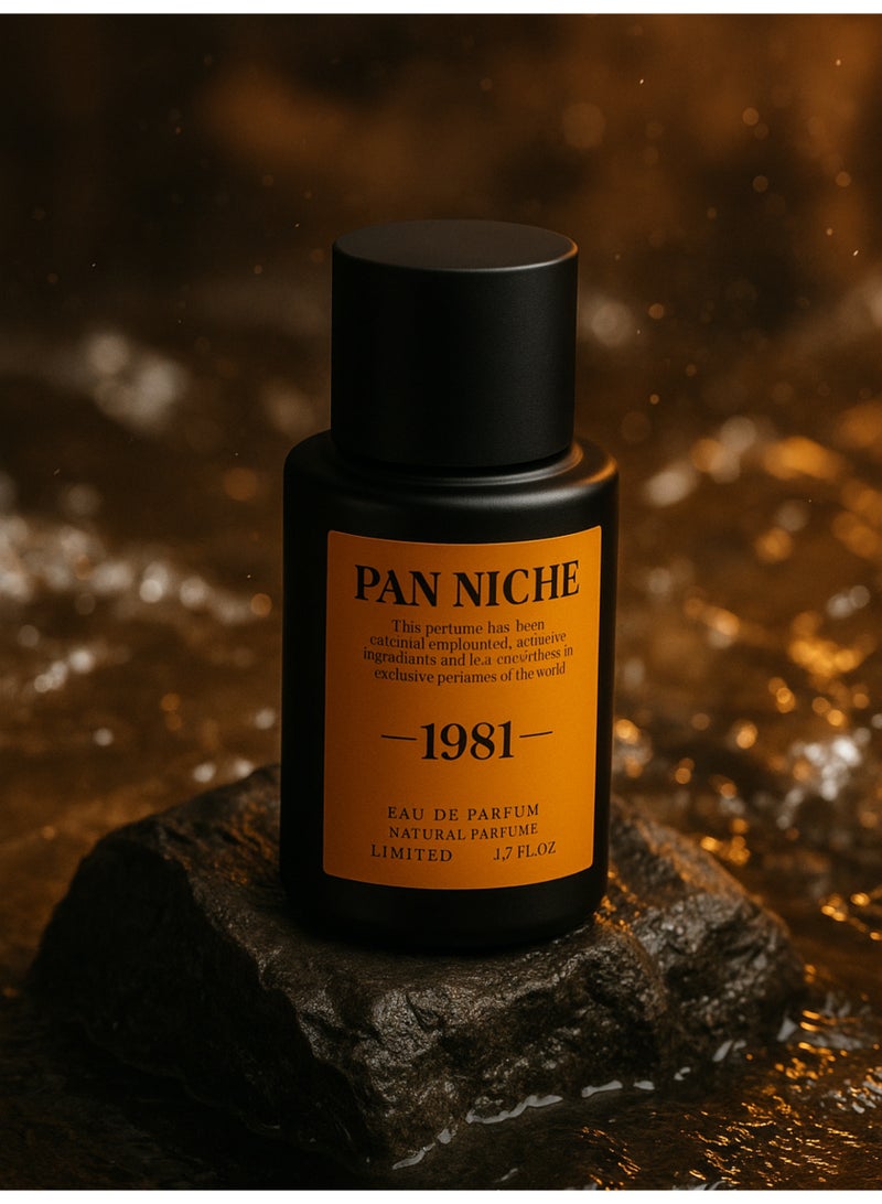 PAN NICHE Pan Niche 1981 — Eau De Parfum (50ml), Premium Luxury Perfume for Men & Women, Long Lasting Fragrance, Limited Edition Natural Perfume, Fresh & Soothing Scent, Ideal Gift for Special Occasions - Image 4