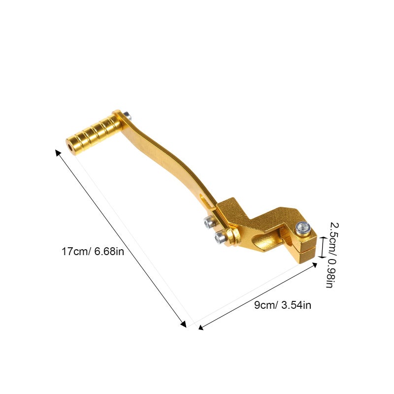 Universal Aluminum Alloy Motorcycle Gear Shifter Lever Pedal For Dirt Off Road Bikes - Image 3