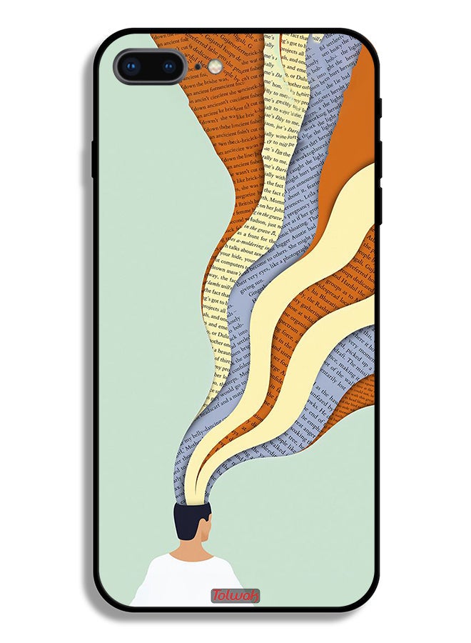 Tolwak Apple iPhone 7 Plus Protective Case Data In Mind Art - Image 2