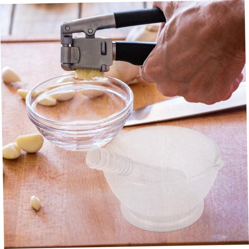 Glass Pestle and Mortar Set for Grinding Herbs Spices Pills Ergonomic Break Resistant - Image 4