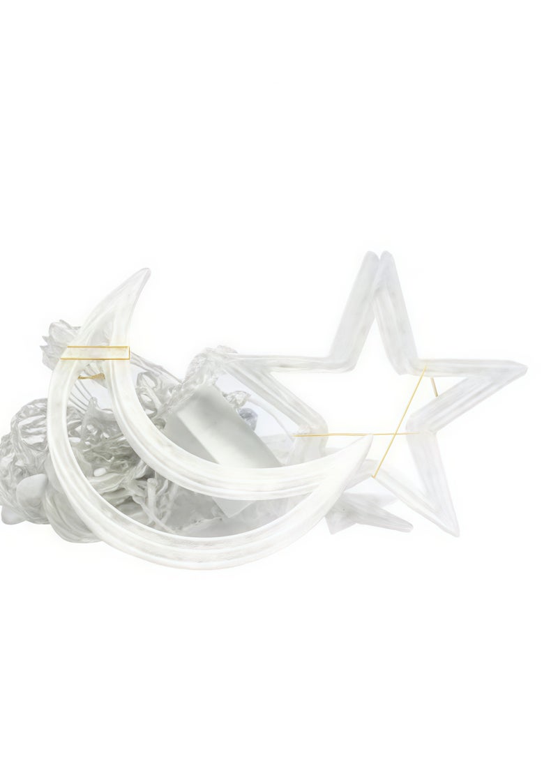 Shuer LED Stars And Moons Decorative Light Warm White 3meter - Image 3