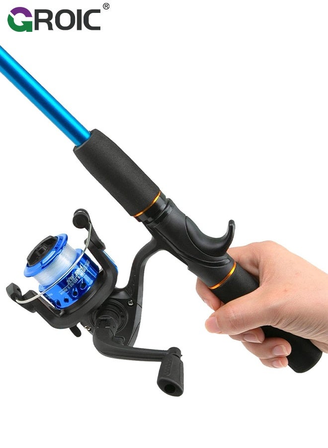GROIC Fishing Rod Set, Telescopic Kids Fishing Rod with Fishing gloves and Reel Combo Kit with Tackle Box for Beginners, Boys,Girls,Youth, Spincast Fishing Reel Casting Rods with Tackle Kit and Carry Bag - Image 4