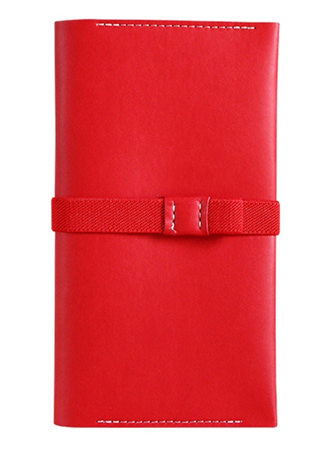 نيبمينينت دفتر ملاحظات أصلي قابل للحمل ومناسب للسفر أحمر