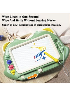 ZCM-HAPPY Children's Magnetic Color Drawing Board Writing Board Graffiti Board 35x24cm  - Image 3