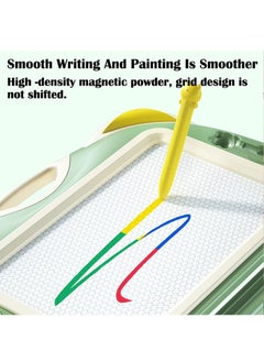 ZCM-HAPPY Children's Magnetic Color Drawing Board Writing Board Graffiti Board 35x24cm  - Image 2