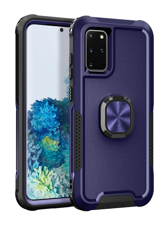 S-TOP Case For Samsung Galaxy S20+ 3 in 1 PC + TPU Phone Case with Ring Holder - Image 1