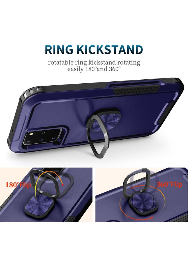 S-TOP Case For Samsung Galaxy S20+ 3 in 1 PC + TPU Phone Case with Ring Holder - Image 5