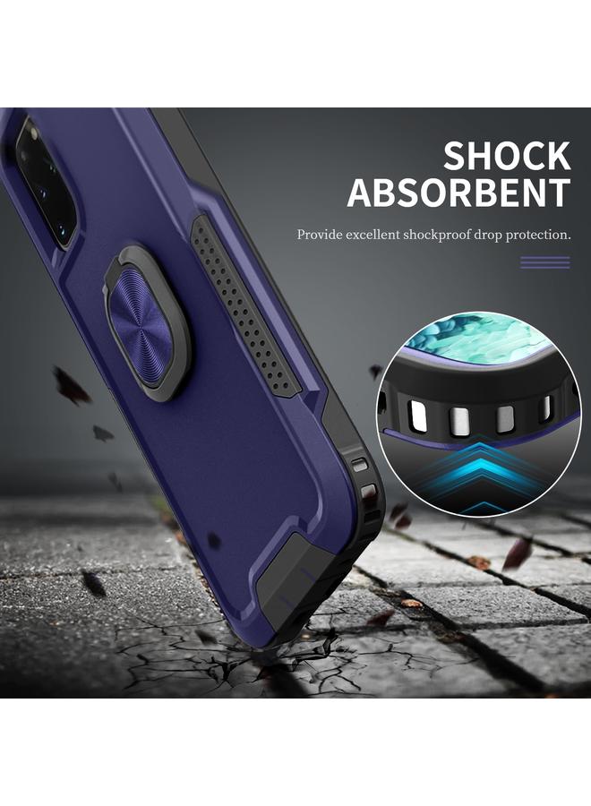 S-TOP Case For Samsung Galaxy S20+ 3 in 1 PC + TPU Phone Case with Ring Holder - Image 3
