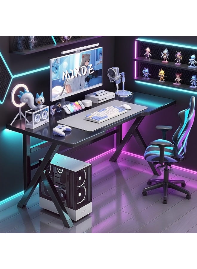 ميكسد مكتب ألعاب، مكتب مكتب مكتب منزلي، طاولة ألعاب بسيطة لطاولة غرفة نوم منزلية، محطة عمل للألعاب، طاولة مثالية لكتابة الطلاب - Image 3