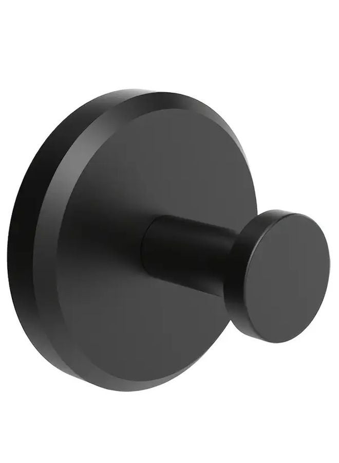 Black Shower Suction Cup Hook Heavy Duty Towel Hooks For Bathroom No Drilling - Image 1