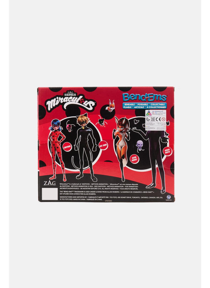 ZAG Heroez Miraculous Bend Ems 4 Pack Miraculous Action Figure Set  - Image 2