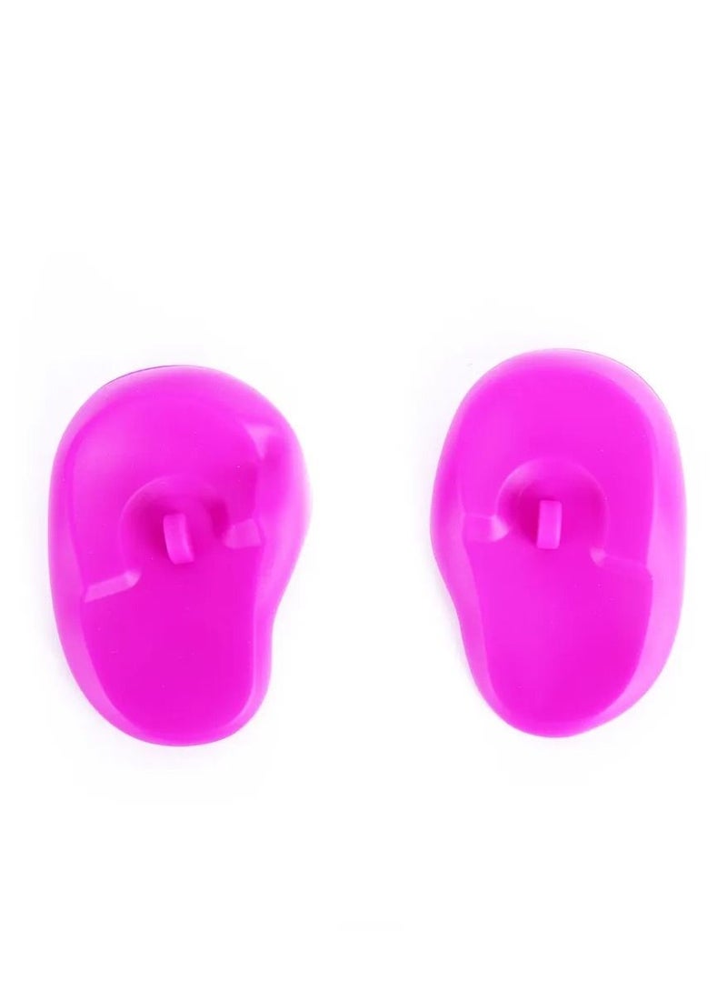 Diva Silicone Ear Protectors – Reusable Ear Caps for Hair Coloring, Perms, and Chemical Treatments, 1 Pair - Image 2