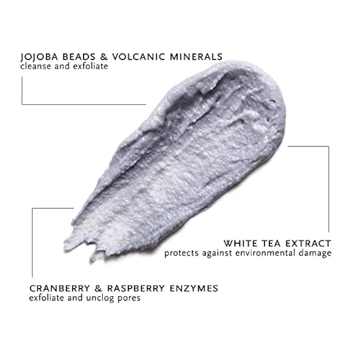 ARCONA Cranberry Gommage – Purifying Scrub To Exfoliate and Unclog Pores - Brighten, Tone, and Resurface Skin With Zeolite, Blueberry - Natural Face Exfoliator, 3.4 oz - Image 2