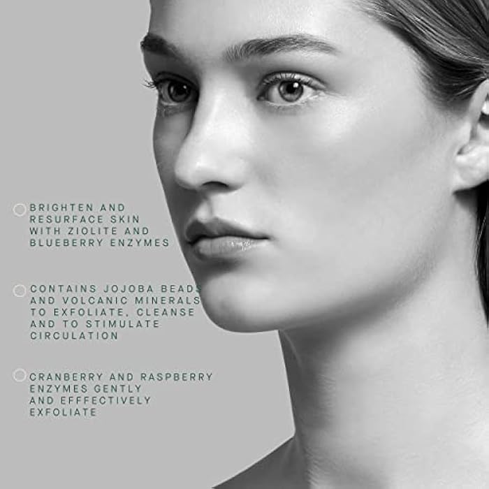 ARCONA Cranberry Gommage – Purifying Scrub To Exfoliate and Unclog Pores - Brighten, Tone, and Resurface Skin With Zeolite, Blueberry - Natural Face Exfoliator, 3.4 oz - Image 4