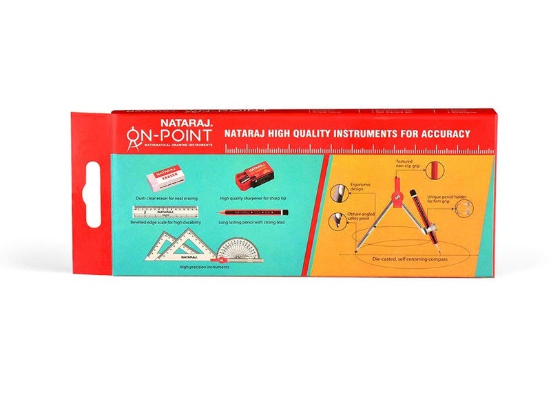 Nataraj On Point Mathematical Drawing Instruments - Image 2