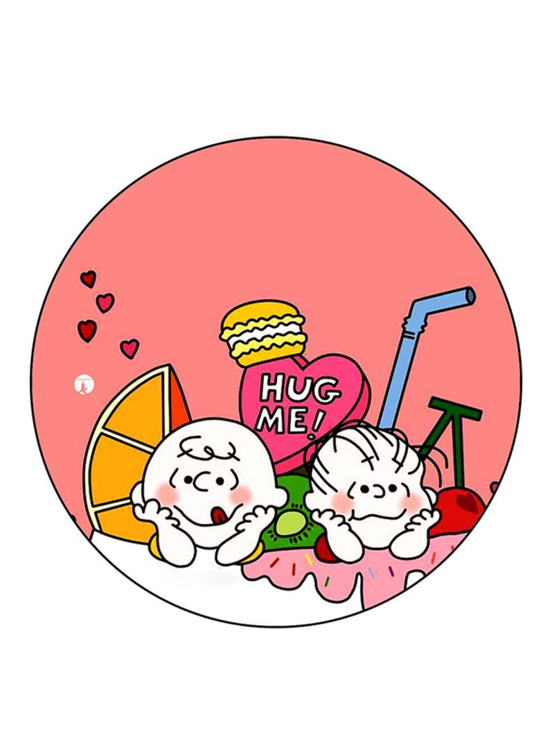 Snoopy Printed Mouse Pad Multicolour