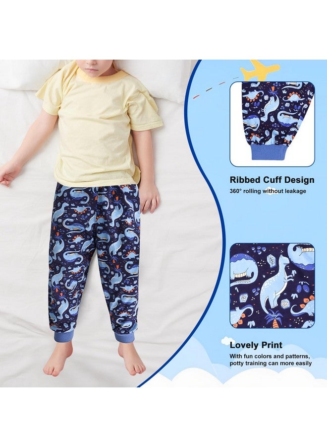 MOEMOE BABY MOEMOE BABY Leakproof Diaper Pants for Potty Training Nighttime Diaper Shorts for Toddler Boys and Girls 2 Packs  - Image 4