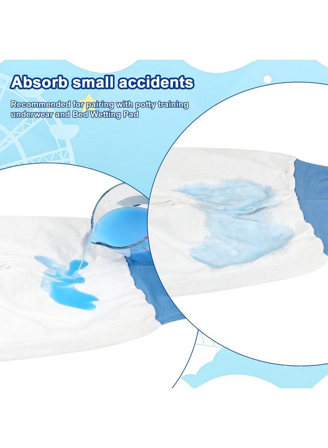 MOEMOE BABY MOEMOE BABY Leakproof Diaper Pants for Potty Training Nighttime Diaper Shorts for Toddler Boys and Girls 2 Packs  - Image 2