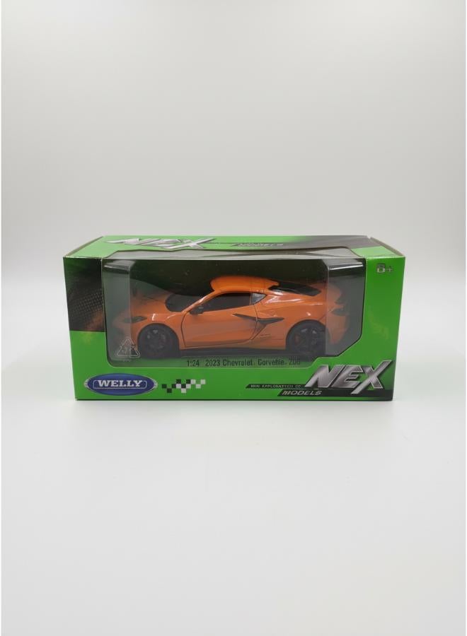 Nex Cars Die Cast Metal From Welly - 2023 Chevrolet Corvette Z06