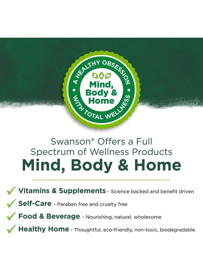 Swanson Ultra Swanson Policosanol Supplement Helps Support Cardiovascular Health All Natural Formula Aids Good Heart Health & Function Helps Maintain Healthy Cholesterol Levels (60 Capsules 20Mg Each)  - Image 4