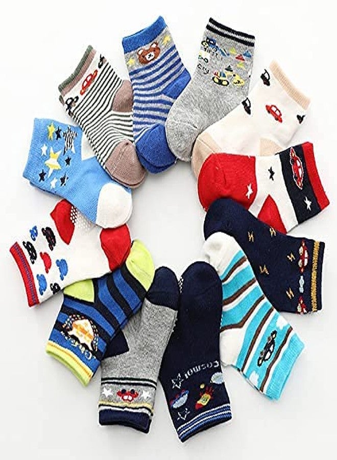 Shivaaro Organic Cotton Anti-Skid Socks | CHILD SOCKS (5-7 year) (pack of 3) - Image 5