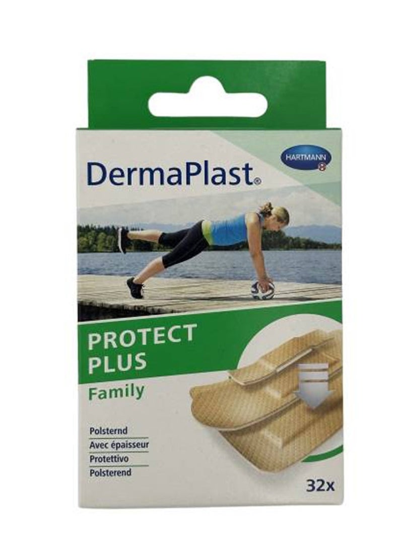 Hartmann مجموعة Dermaplast Protect Plus، 32 قطعة 