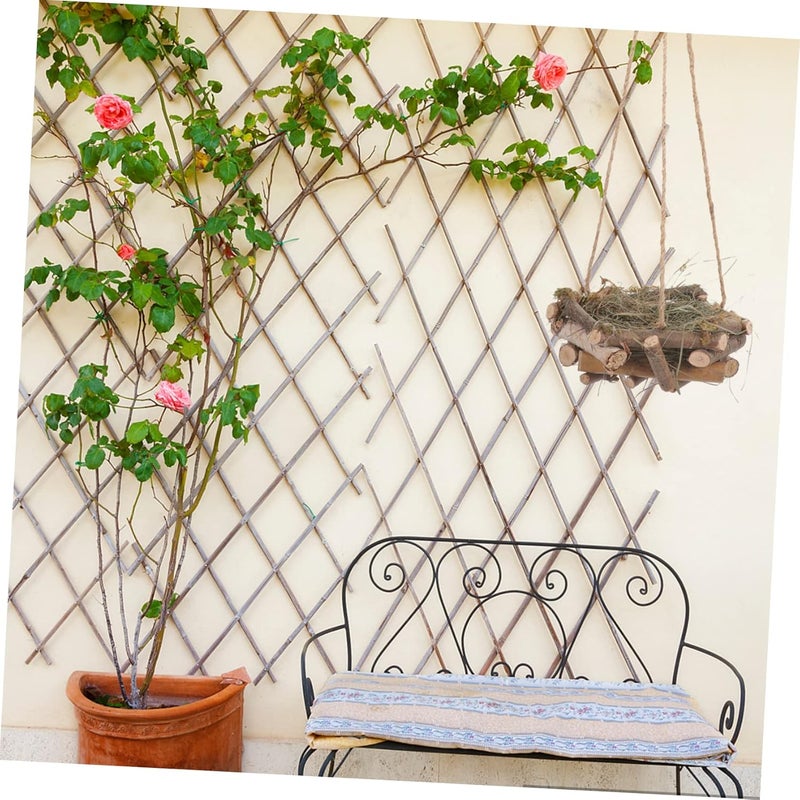 Bird Nest Decor Straw Woven Pendant Unique Garden Ornament Parakeet Nest Accessory - Image 2