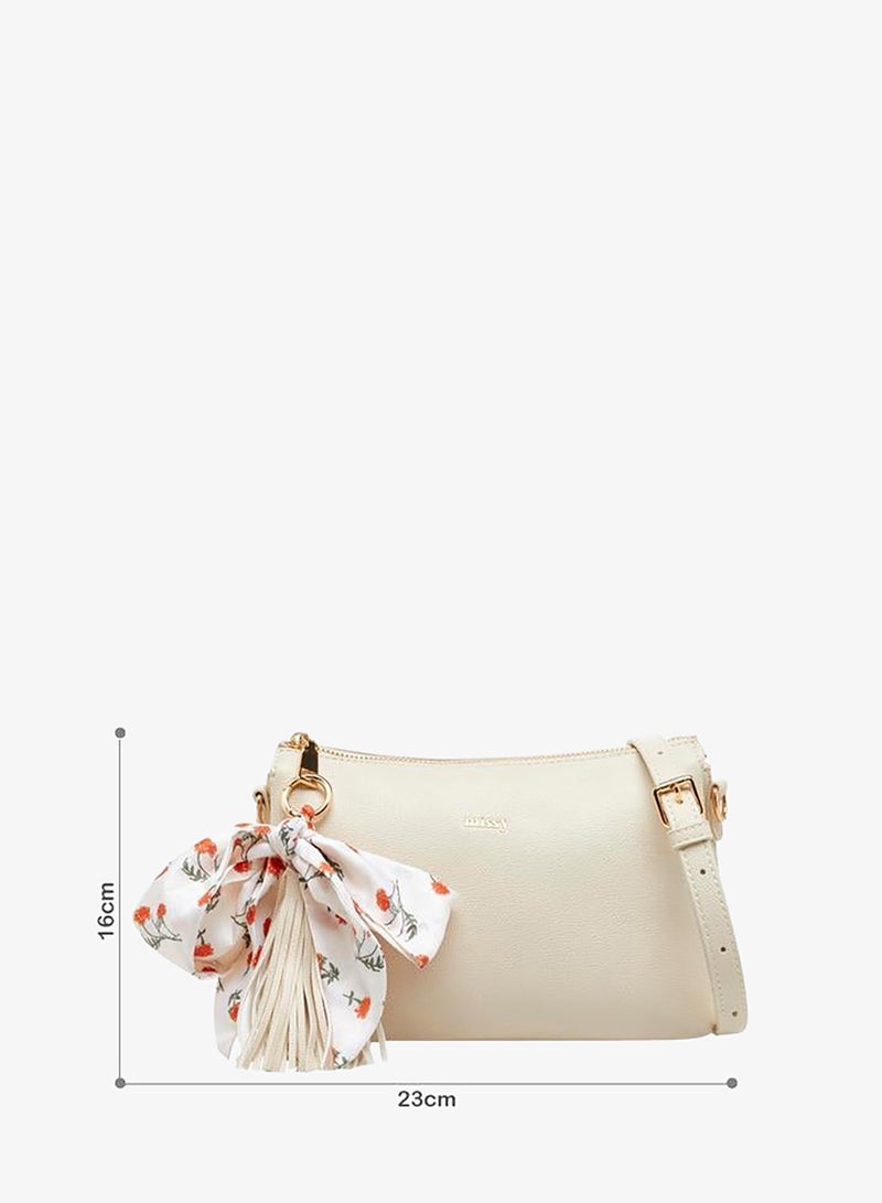 MISSY Bow Charm Crossbody Bag With Detachable Strap - Image 2