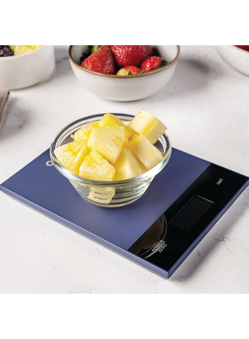 Nutricook Food Scale, 11lb Digital Kitchen Scale, Weight in Grams and Ounces (1g Precise) for Baking, Cooking, Nutrition and Meal Prep, Tare Function Blue - Image 4
