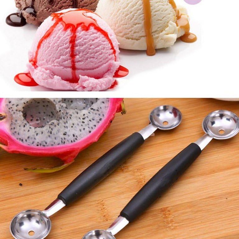 Rinkle Trendz Steel Double end Scoop Melon Baller Melon Fruit Baller Scoop Melon Baller Cutter - Image 5