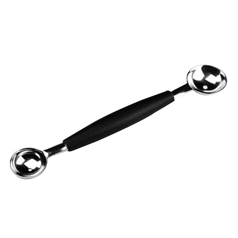 Rinkle Trendz Steel Double end Scoop Melon Baller Melon Fruit Baller Scoop Melon Baller Cutter - Image 1