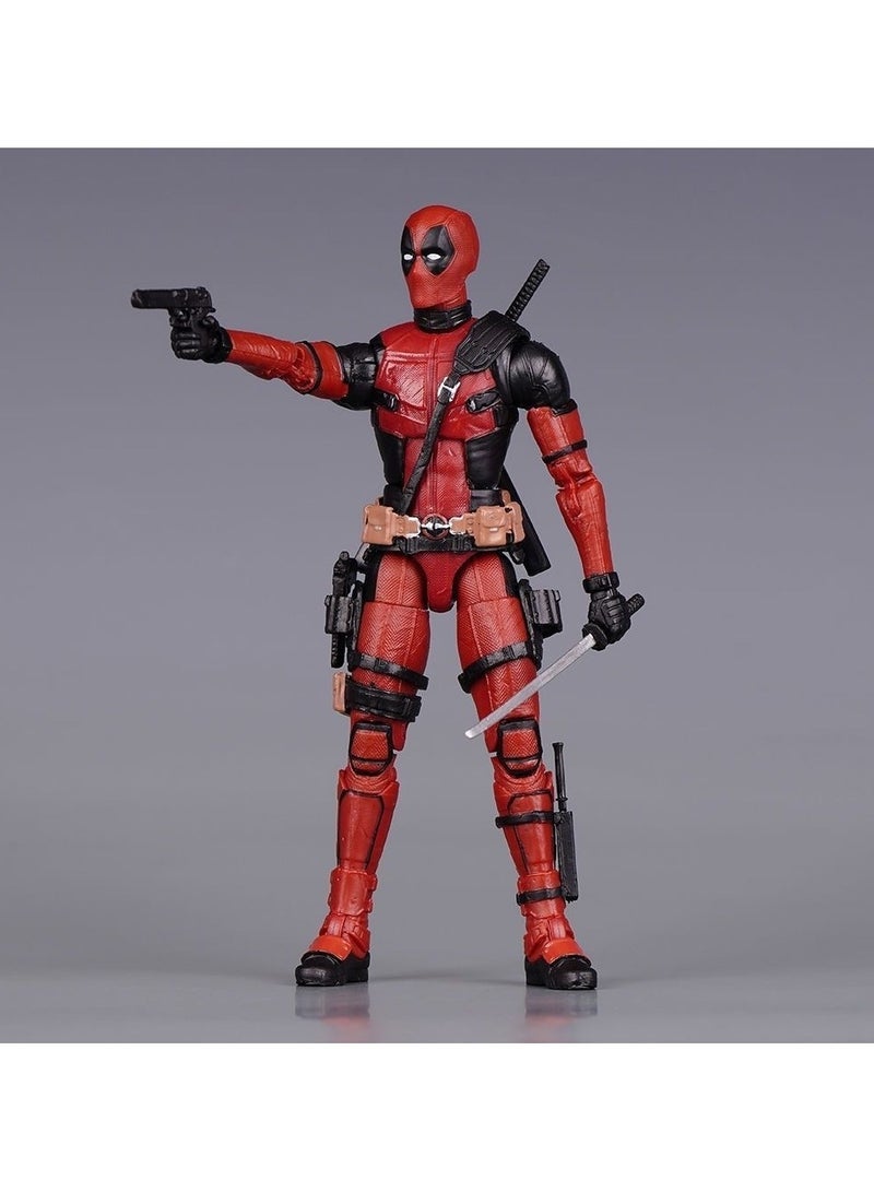 DEADPOOL6-inch Deadpool movie King Kong moves hand model toy ornaments, gifts for boys - Image 1