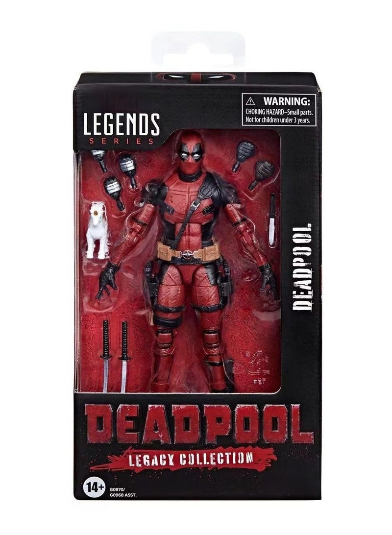 DEADPOOL6-inch Deadpool movie King Kong moves hand model toy ornaments, gifts for boys - Image 5