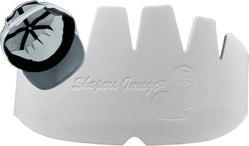 Shapers Image 4Pk Foam Crown Shaper Inserts for Baseball CapsSnapback Hats Washable Reusable Cap Support - Image 3