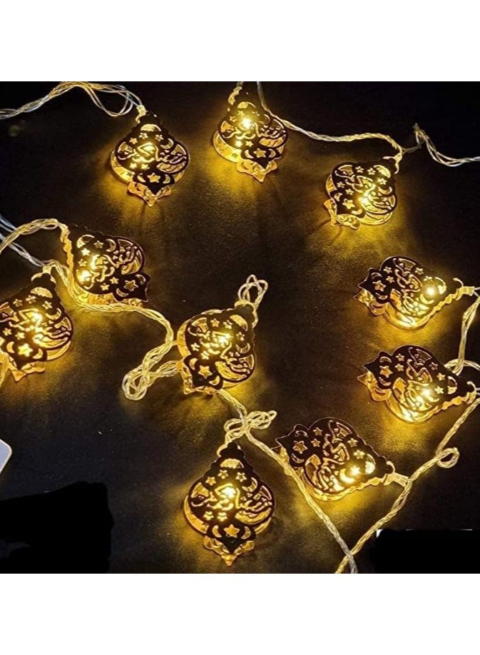 Generic 10 Meter Ramadan Decoration Necklace 10 Lantern  - Image 2