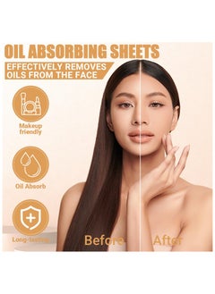 BONITO 500 Counts Facial Oil Blotting Paper, Oil Control Film, Blotting Paper for Oily Skin Care for Oily Skin Care  - Image 4