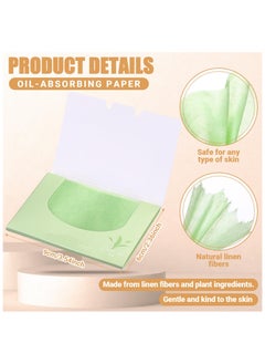 BONITO 500 Counts Facial Oil Blotting Paper, Oil Control Film, Blotting Paper for Oily Skin Care for Oily Skin Care  - Image 5