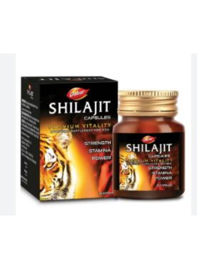 دابر Shilajit Capsules For Vigour And Health, Pack of 30's