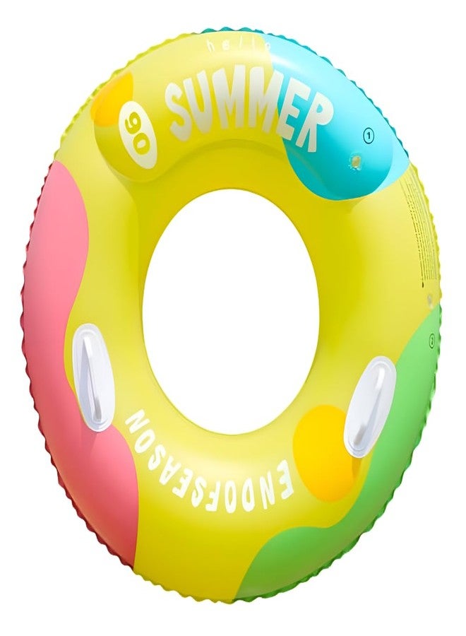 SOLDTRUE Swim Ring for Kids | Lively Print Swimming Tube - Image 4