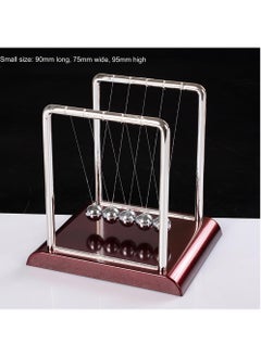 Newton Cradle Pendulum, 2 Pack Small T & Door Shaped Swing Balance Balls Motion Toys, Polished Base Decoration Figurine for Home Office Desk - pzsku/Z0A5248AB54A2DD6141C5Z/45/_/1726760190/f7dcafec-2b62-4544-9c05-41361756585c