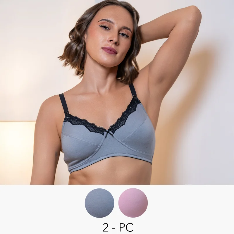 Aadaraya 2-Pack Nursing Bra