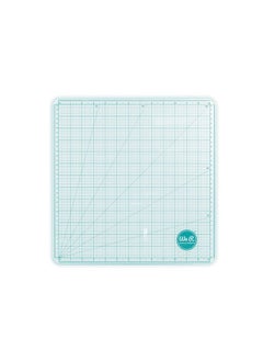 Glass Cutting Mat White Sturdy Craft Work Surface Easy Cleanup Measuring Draw Straight Lines Good For Polymer Clay Ink Paint Card Making Paper Cutting And More