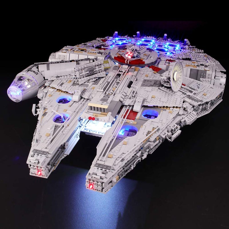 BRIKSMAX Led Lighting Kit for Star Wars Ultimate Millennium Falcon Compatible with Lego 75192 Building Blocks Model Not Include The Lego Set - Image 2