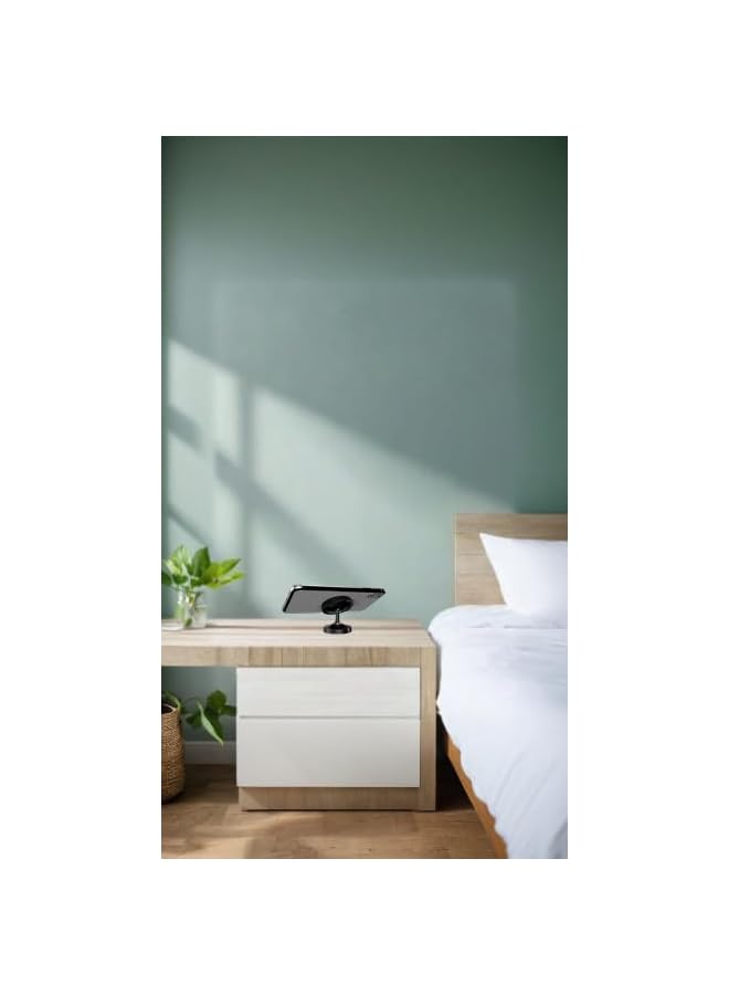 green tiger Magnetic Car Phone Holder, 360° Rotation Universal Mount with 3M Super Sticker Compatible for iPhone, Samsung, LG, GPS, Google - Strong Grip for All Cell Phones - Image 4