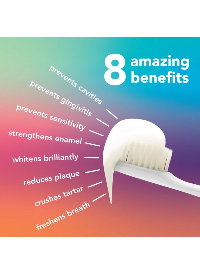 Hello hello Mighty Multitasker Fluoride Toothpaste, 8-in-1 Toothpaste with Minty Flavor, Anticavity, Antigingivitis, Antisensitivity, Strengthens Enamel and Whitens, 2 Pack, 4.0 Oz Tubes  - Image 5