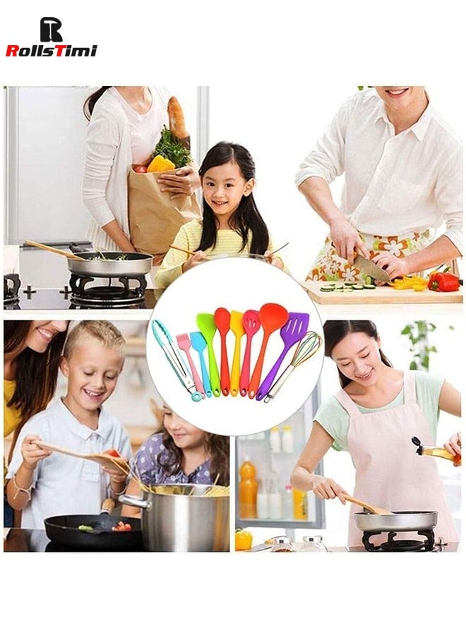RollsTimi  10-Piece Silicone Kitchen Utensil Multicolour 18x7x15cm - Image 4
