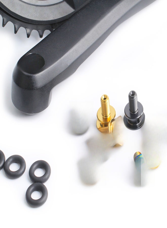 RISK M8x15mm Square Hole Crankset Bottom Bracket Bolts Crank Arm Bolts Bike Crankset Bolts Bicycle Crankset Nuts - Image 5